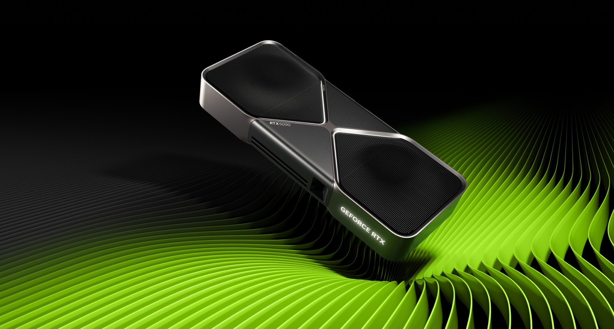 NVIDIA GeForce RTX 5090 graphics card official product image